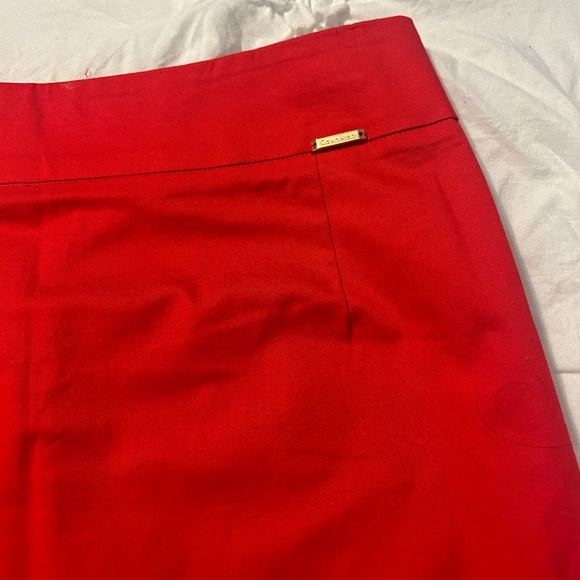 Calvin Klein red skirt - Picture 2 of 5